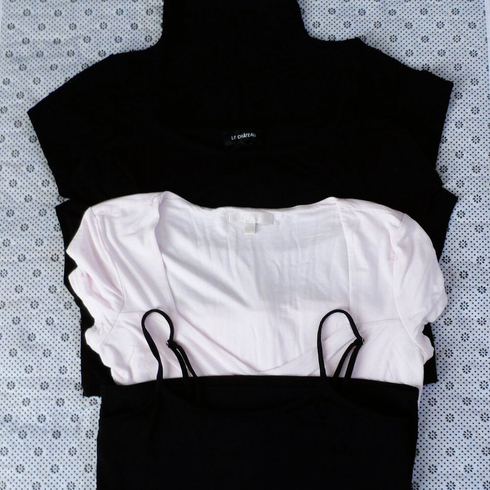 Bundle 4pc., crop tops - size XS
